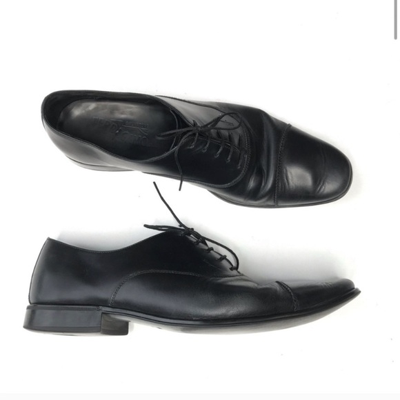 Salvatore Ferragamo Men’s calfskin tap toe oxfords 10.5 D main image 5